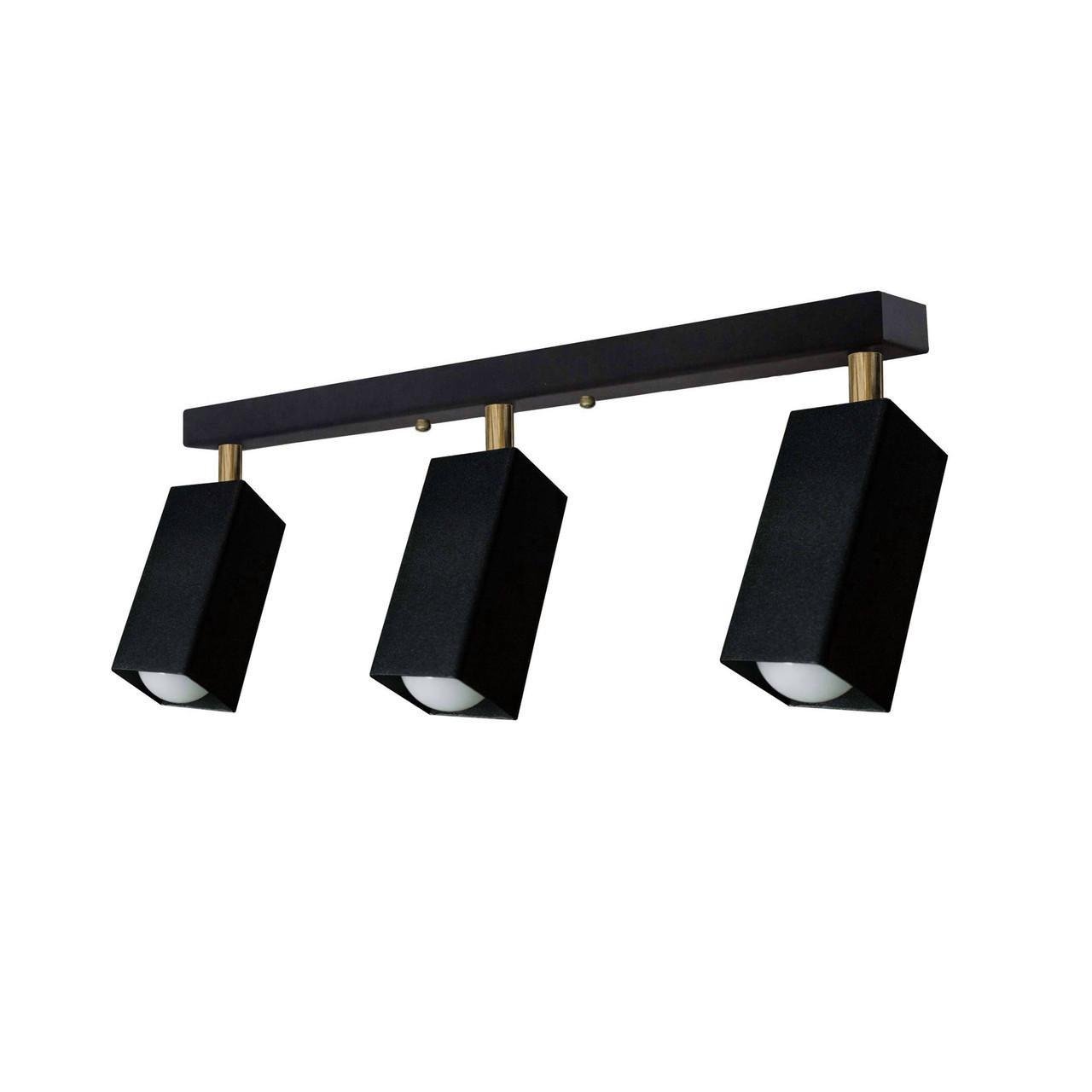 Спот MSK Electric Crocus під лампи Е27 з поворотним механізмом Чорний (SQ 1105-3) - фото 3 Спот MSK Electric Crocus під лампи Е27 з поворотним механізмом Чорний (SQ 1105-3) - фото 3