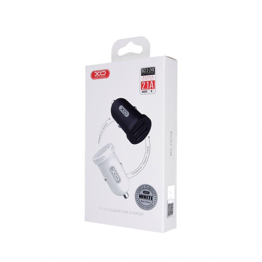Адаптер Xo CC18 2USB/2.1A White - фото 4 Адаптер Xo CC18 2USB/2.1A White - фото 4