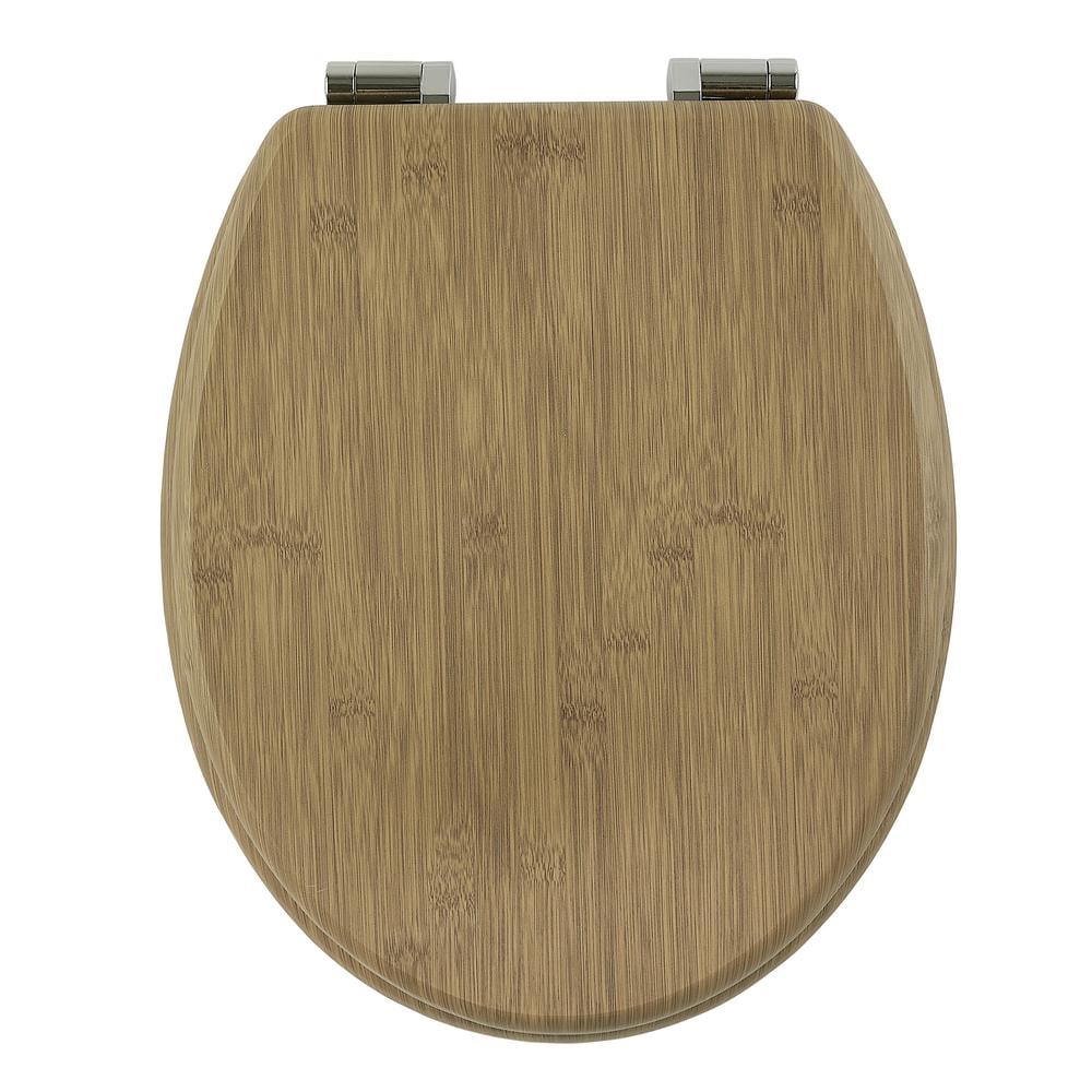 Крышка для унитаза AWD interior Bamboo МДФ 5,7x37x45,5 cм (AWD02181598)