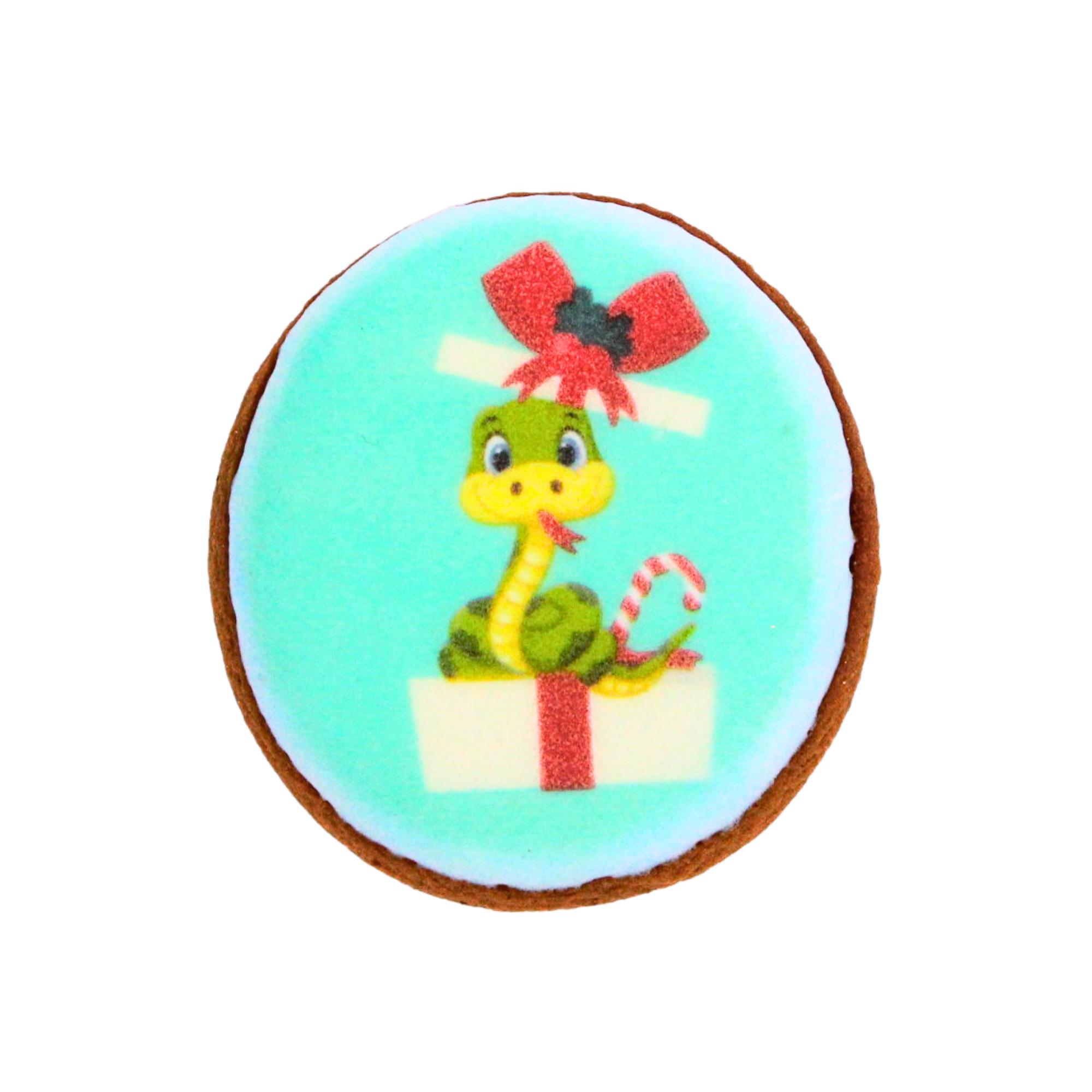 Пряник с принтом Крафт Печенье Пряничные человечки 17 г (nw017155)