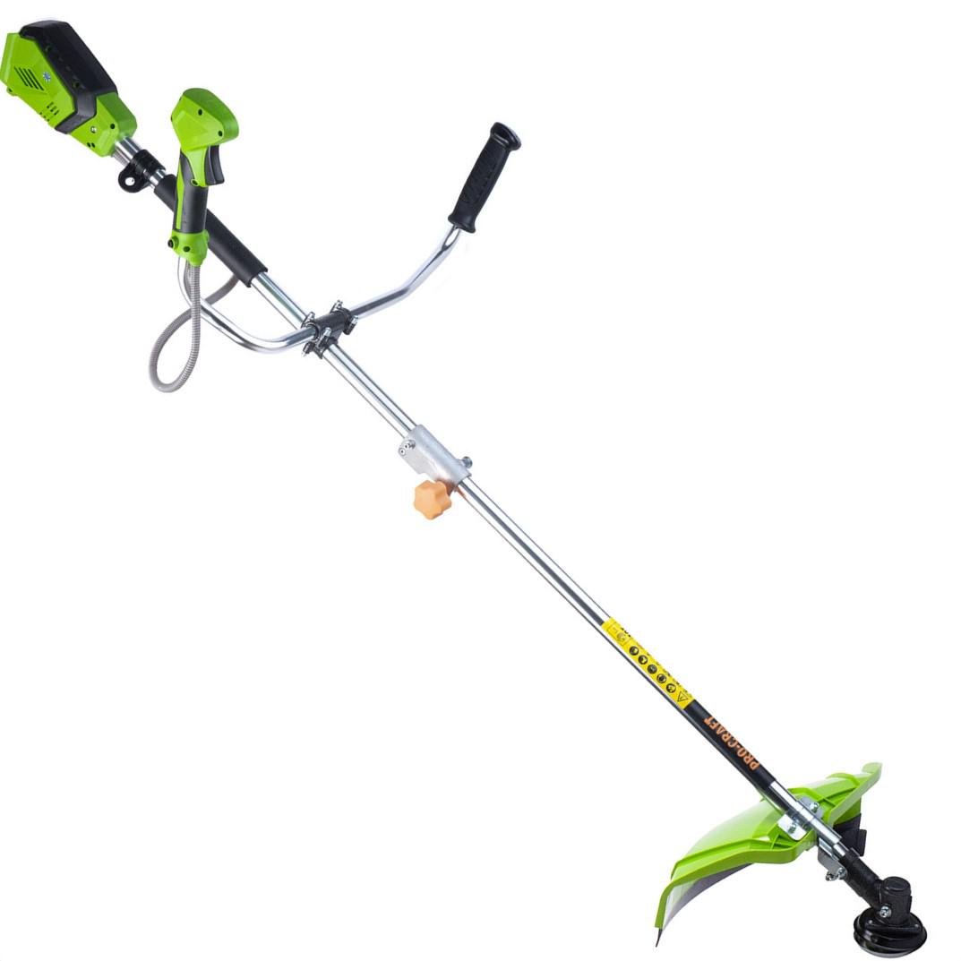 Триммер акумуляторний Procraft ATA40 2 АКБ та ЗП велосипедна ручка (030405)