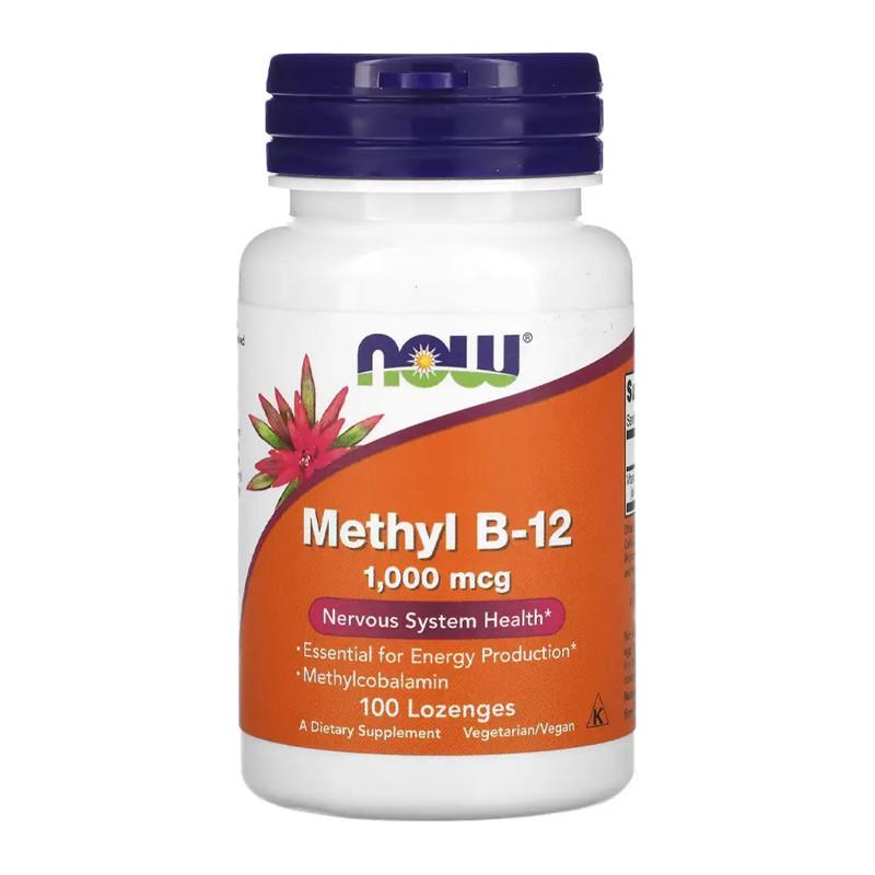 Витамин Метилкобаламин NOW Methyl B-12 1000 мкг 100 капс. (11368-01)
