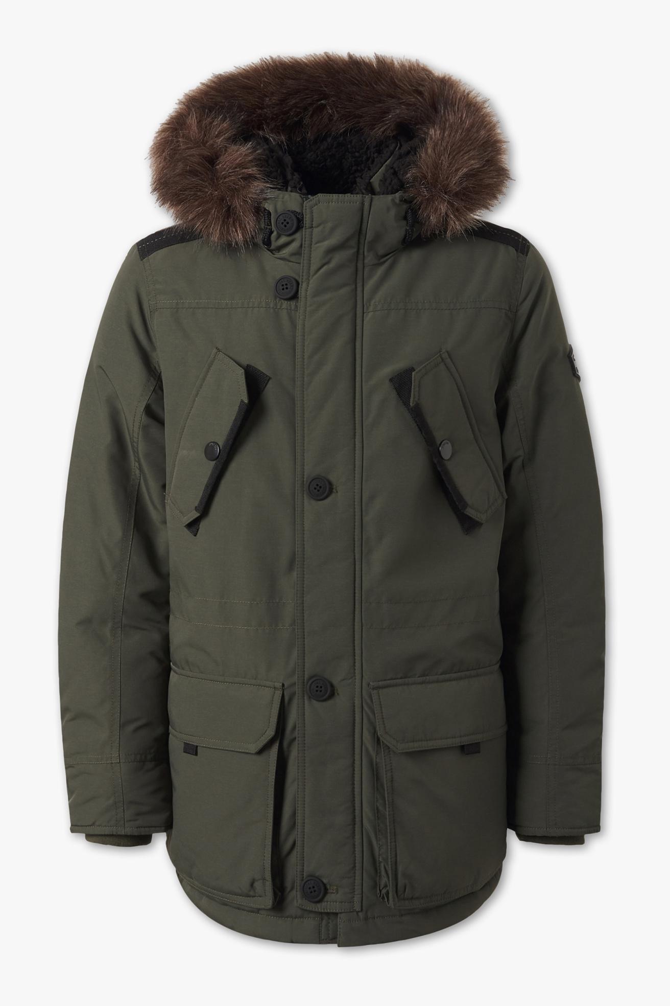 Парка зимова для хлопчика C&A 140 см Khaki (2055507)