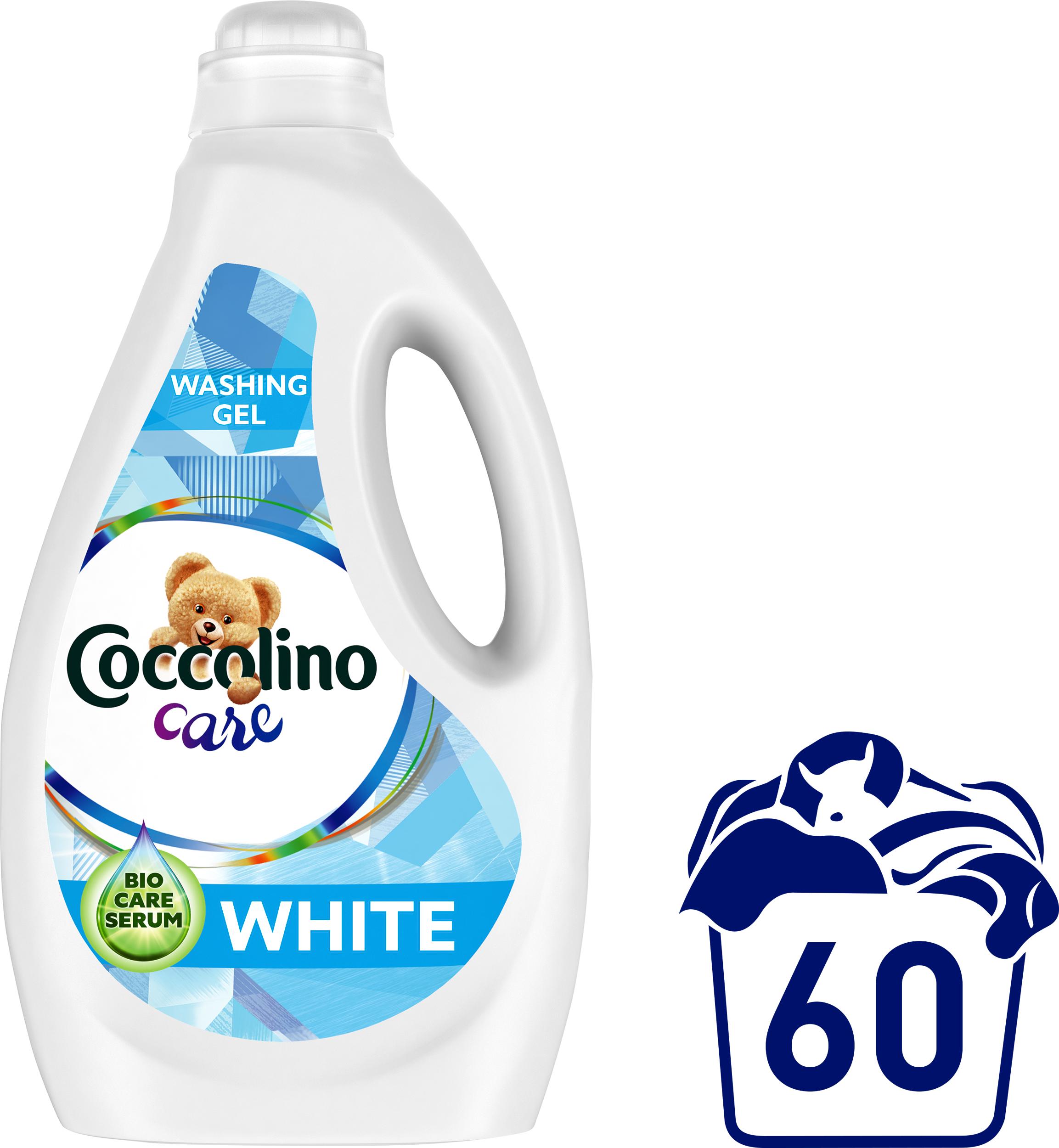 Гель для стирки Coccolino White 2,4 л 60 циклов стирки (17849) - фото 2 Гель для стирки Coccolino White 2,4 л 60 циклов стирки (17849) - фото 2