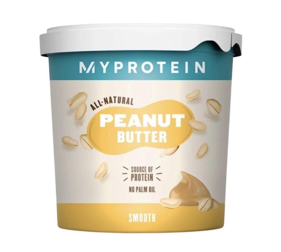 Арахисовая паста MyProtein Peanut Butter Smooth 1 кг