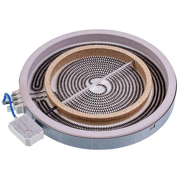 Конфорка 2200/1000W стеклокерамической поверхности Indesit C00261917 (00000027061)