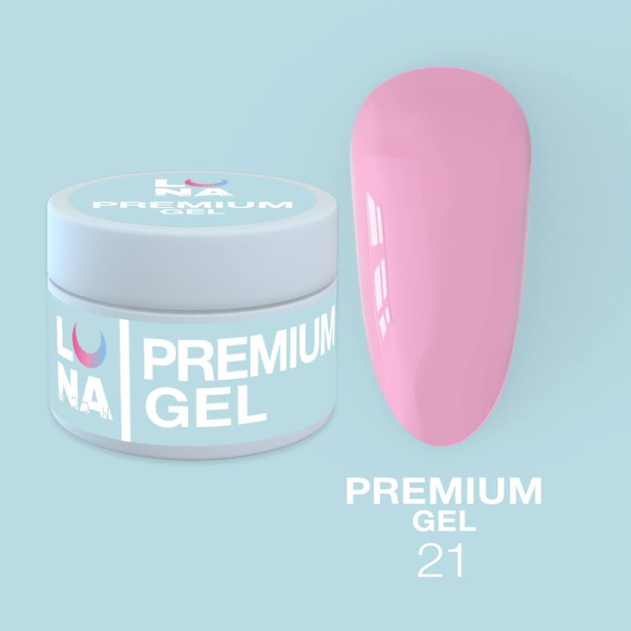 Гель Luna Moon Premium Gel №21 30 мл - фото 3 Гель Luna Moon Premium Gel №21 30 мл - фото 3