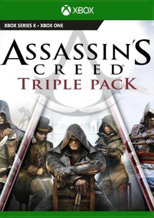 Ключ активації Assassin's Creed: Triple Pack: Black Flag/Unity/Syndicate для Xbox One/Series (32438490)