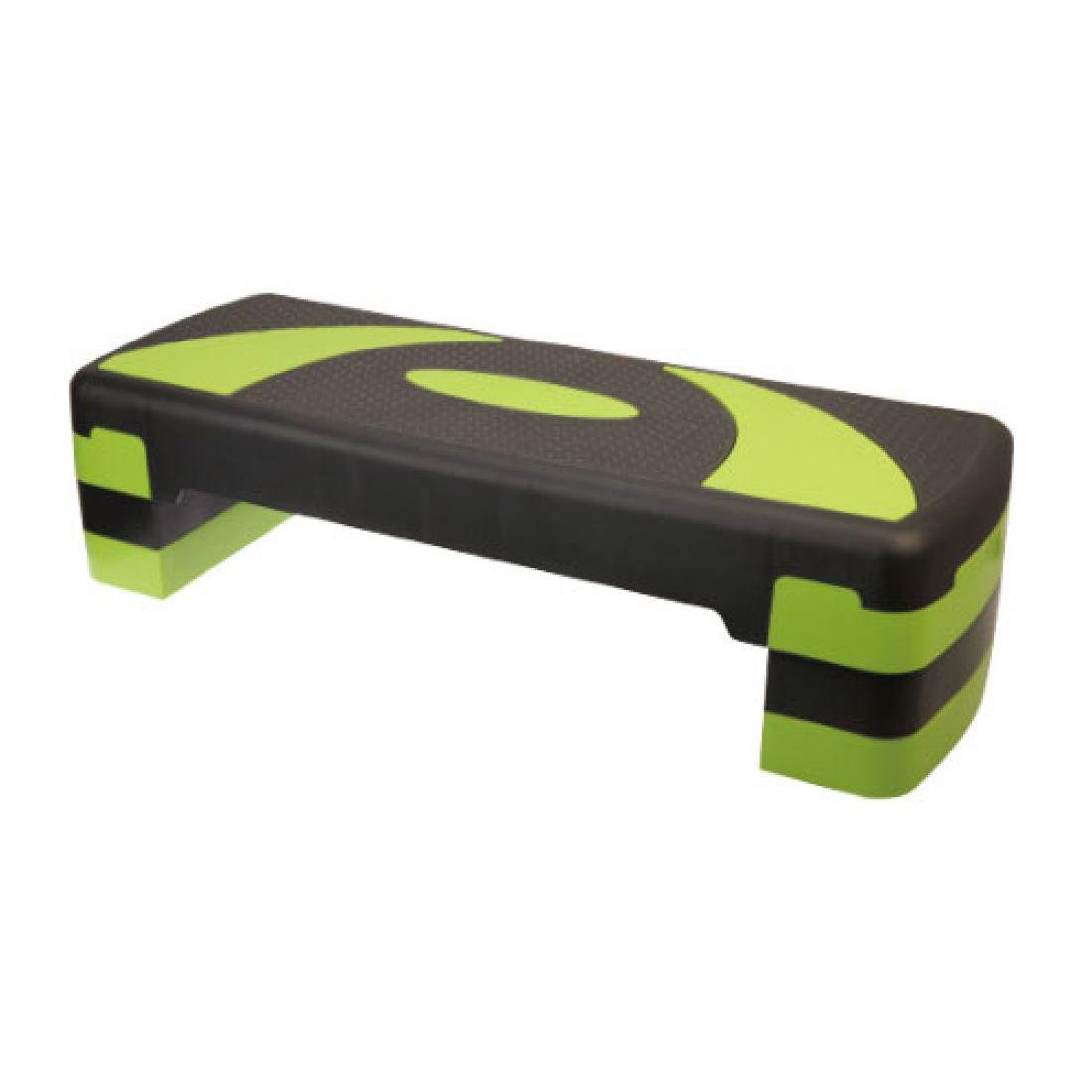 Степ-платформа LiveUP Power Step 78х30х10-20 см Зеленый/Черный (LS3168B)