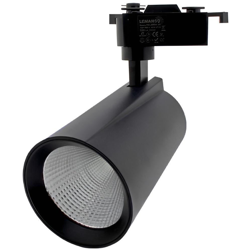 Светильник трековый LED Lemanso 40W 3200LM 6500K Черный (LM564-40)