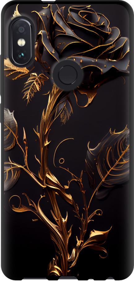 Чехол на Xiaomi Redmi Note 5 Роза 3 (5552b-1516-42517) Чехол на Xiaomi Redmi Note 5 Роза 3 (5552b-1516-42517)