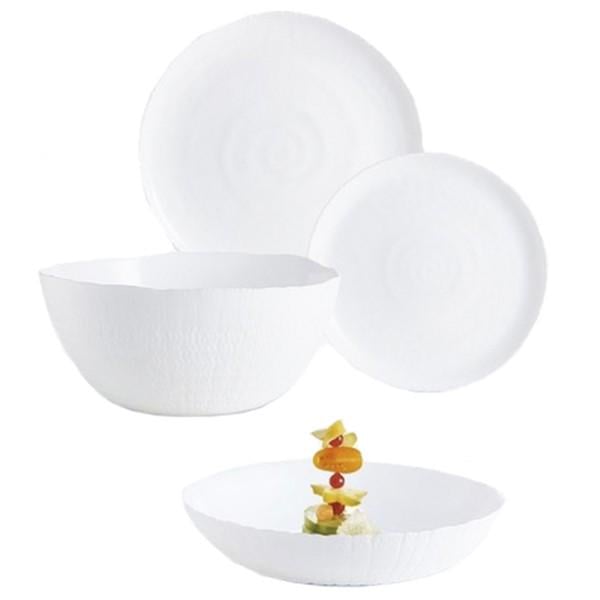 Сервіз столовий Luminarc Ammonite 19 пр. White (P9103) Сервіз столовий Luminarc Ammonite 19 пр. White (P9103)