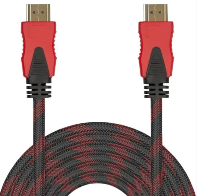 Кабель HDMI - HDMI 1.4V 1080p 5 м Черный/Красный (id_7622) - фото 5