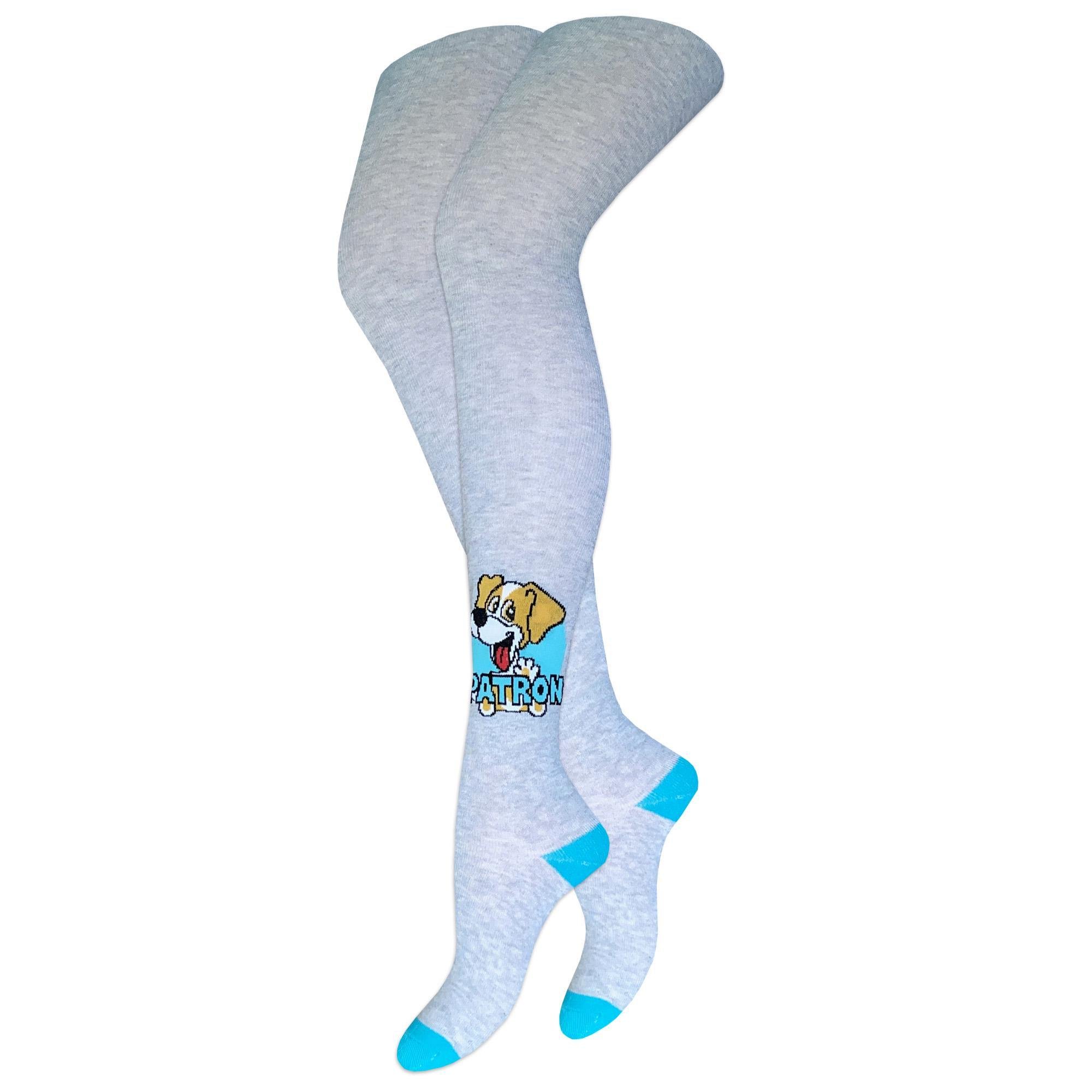 Колготки детские демисезонные Легка хода 8244 98-104 см Серебро-меланж