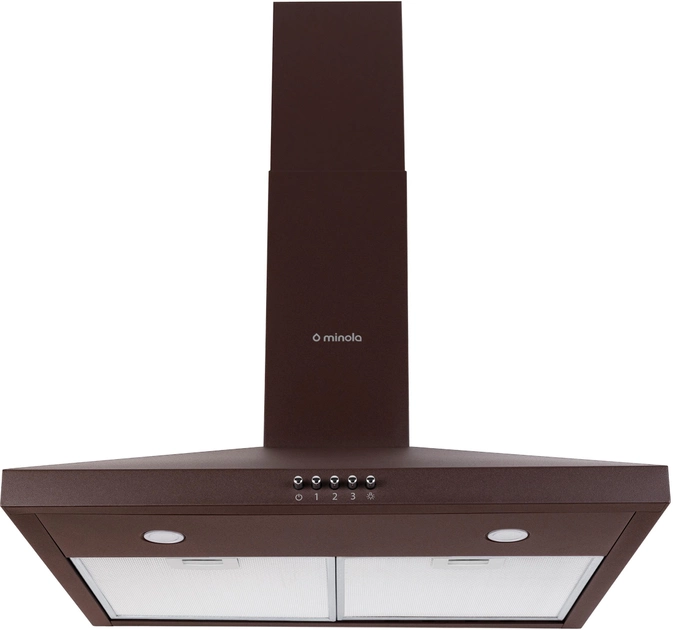 Витяжка Minola HK 6212 BR 700 LED купольна (23342)