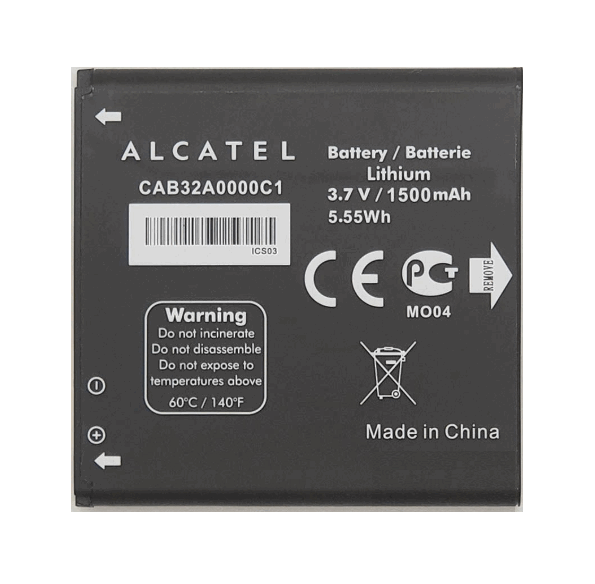 Батарея Alcatel CAB32A0000C1/CAB32A0000C2 One Touch 916/916D/991/991D/992/992D/One Touch Star 6010D/6010X