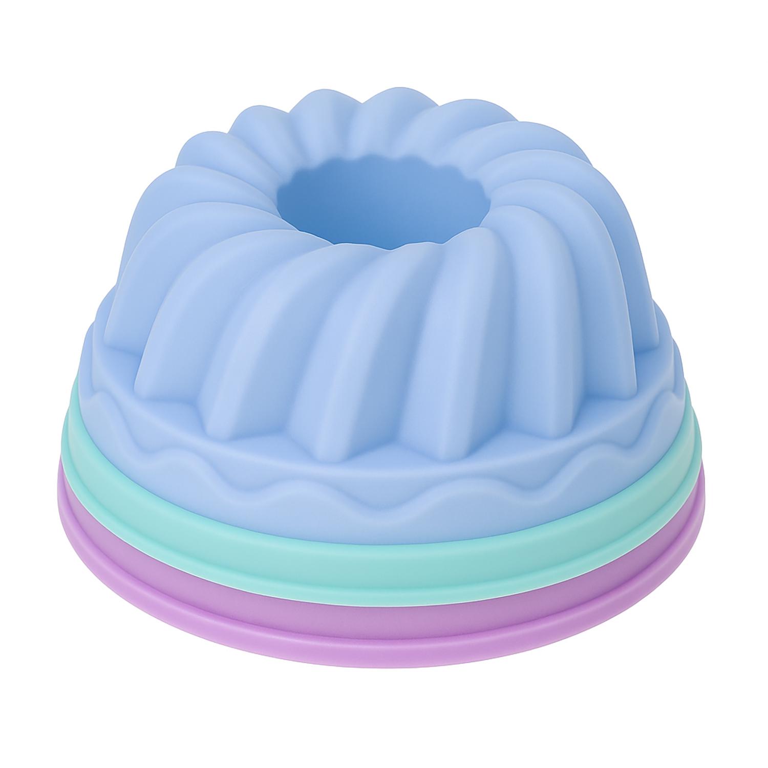 Набір форм силіконових A-PLUS для випікання кексів/мафінів/мінітортиків 6 шт. (87727) - фото 3 Набір форм силіконових A-PLUS для випікання кексів/мафінів/мінітортиків 6 шт. (87727) - фото 3