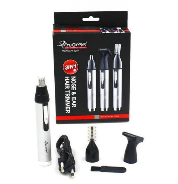 Триммер для носа ушей и бровей Gemei GM-3107 (5668752) - фото 2