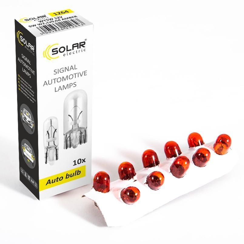 Галогенна лампа Solar WY5W Amber 12V (1264)