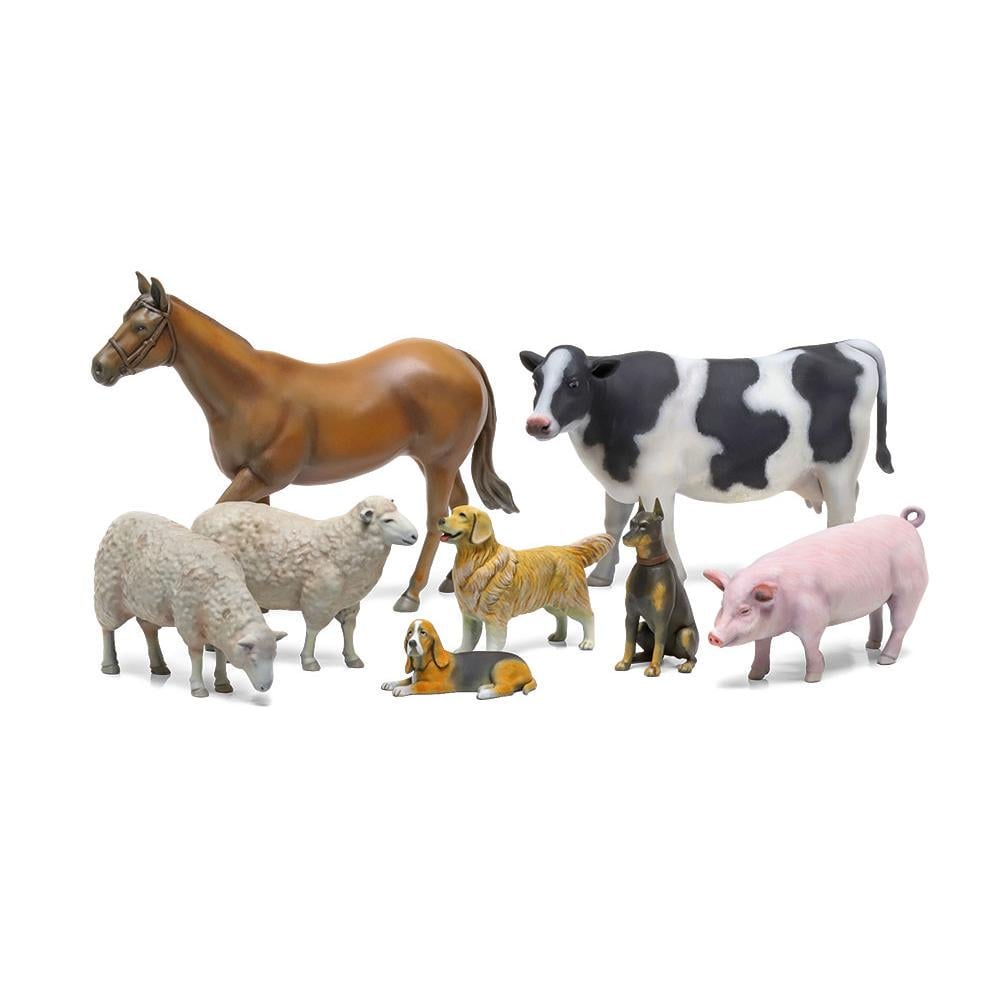 Сборная модель пластиковая Tamiya фигуры животных 1:35 Livestock Set II