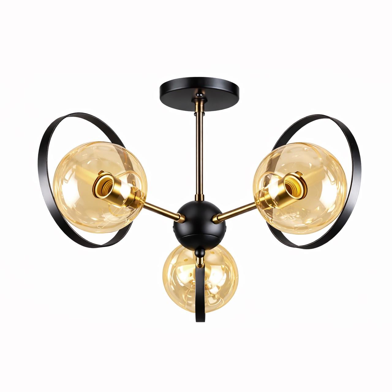 Люстра Прометей P5-N3540/3 AB+BK (32695436)