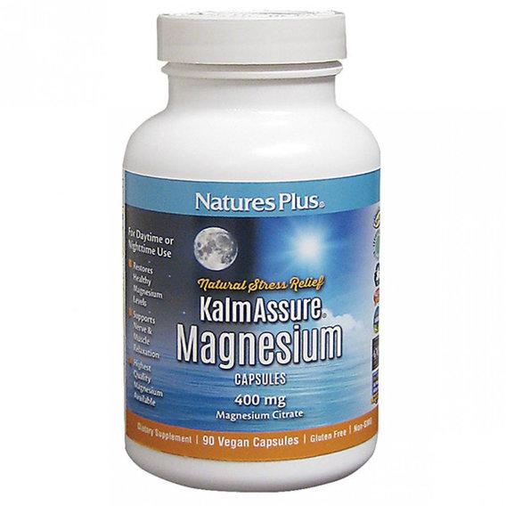 Микроэлемент Магний Nature's Plus KalmAssure Magnesium 400 мг 90 Veg Caps