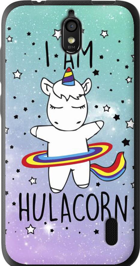Чехол на Huawei Ascend Y625 I'm hulacorn (3976u-161-42517)