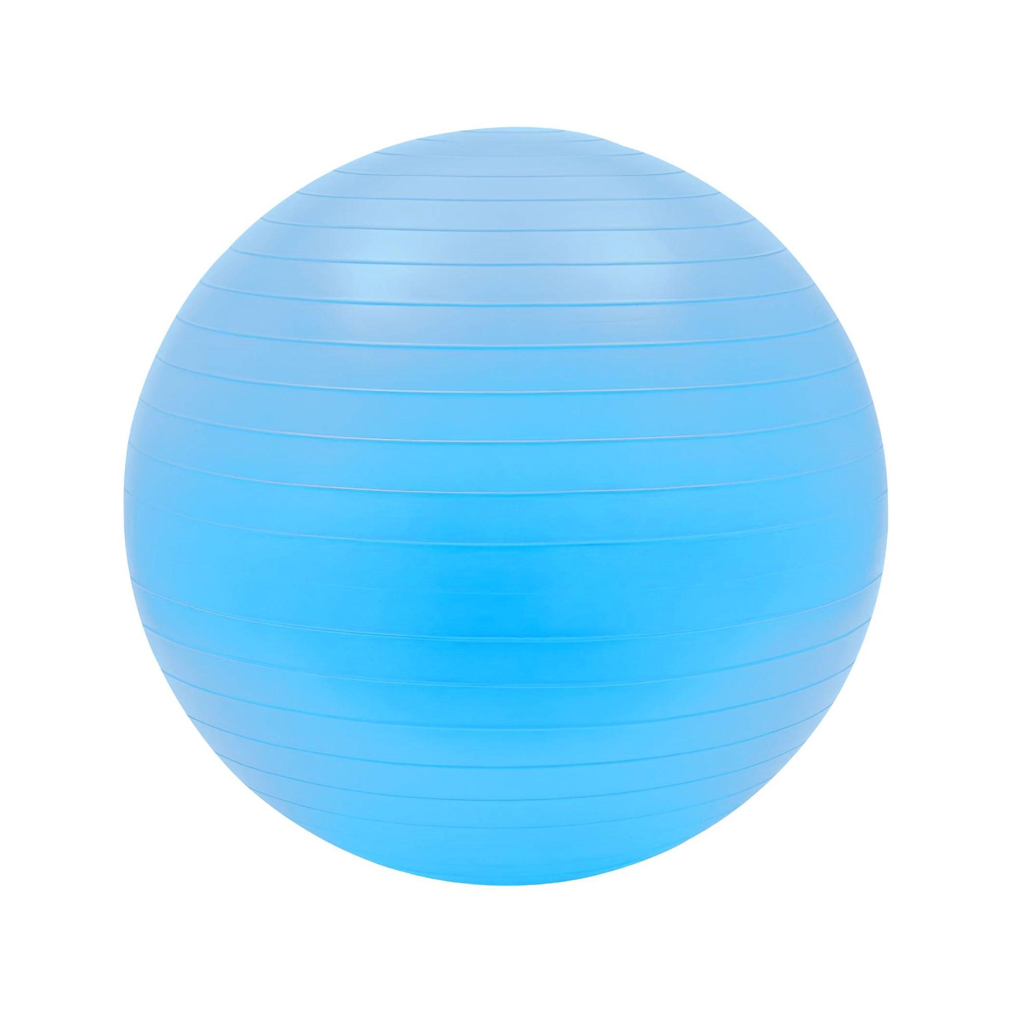 Мяч для фитнеса надувной резиновый Yoga Ball 65 см Синий (HA-330)
