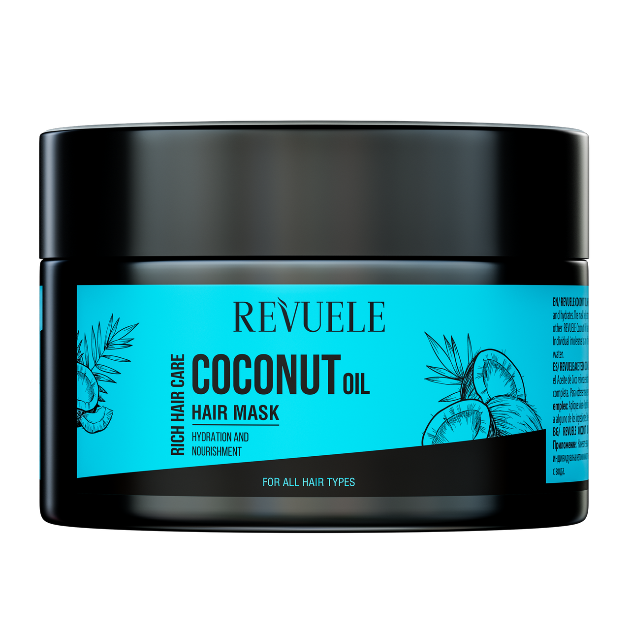 Маска для волос Revuele Rich Hair Care с кокосовым маслом 360 мл