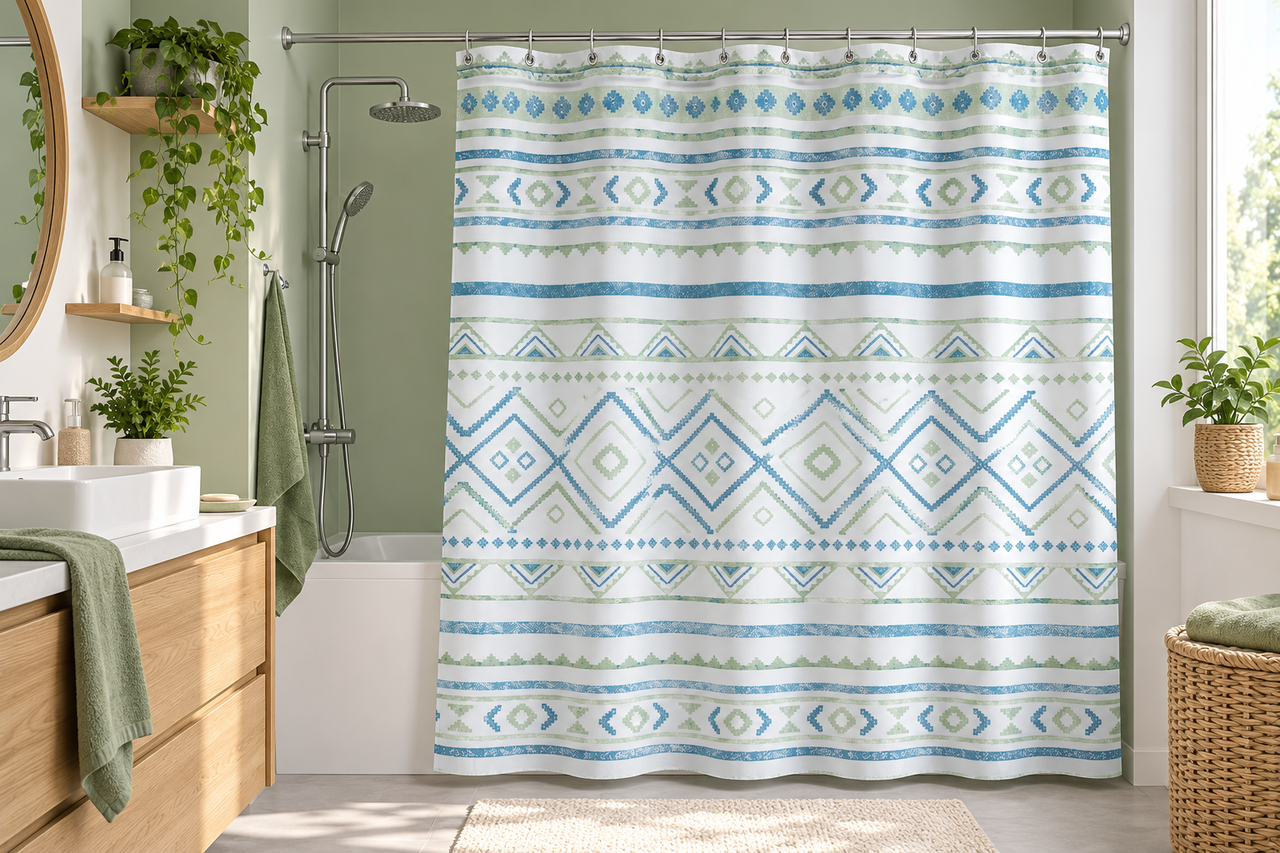 Штора для ванной Tropik Aztec 180x200 см (2396)