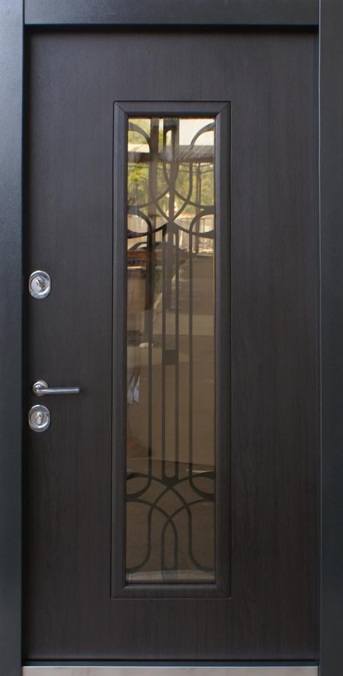 Дверь входная Straj PROOF Freedom улица 970х2040 мм Венге темный (14329810) - фото 2