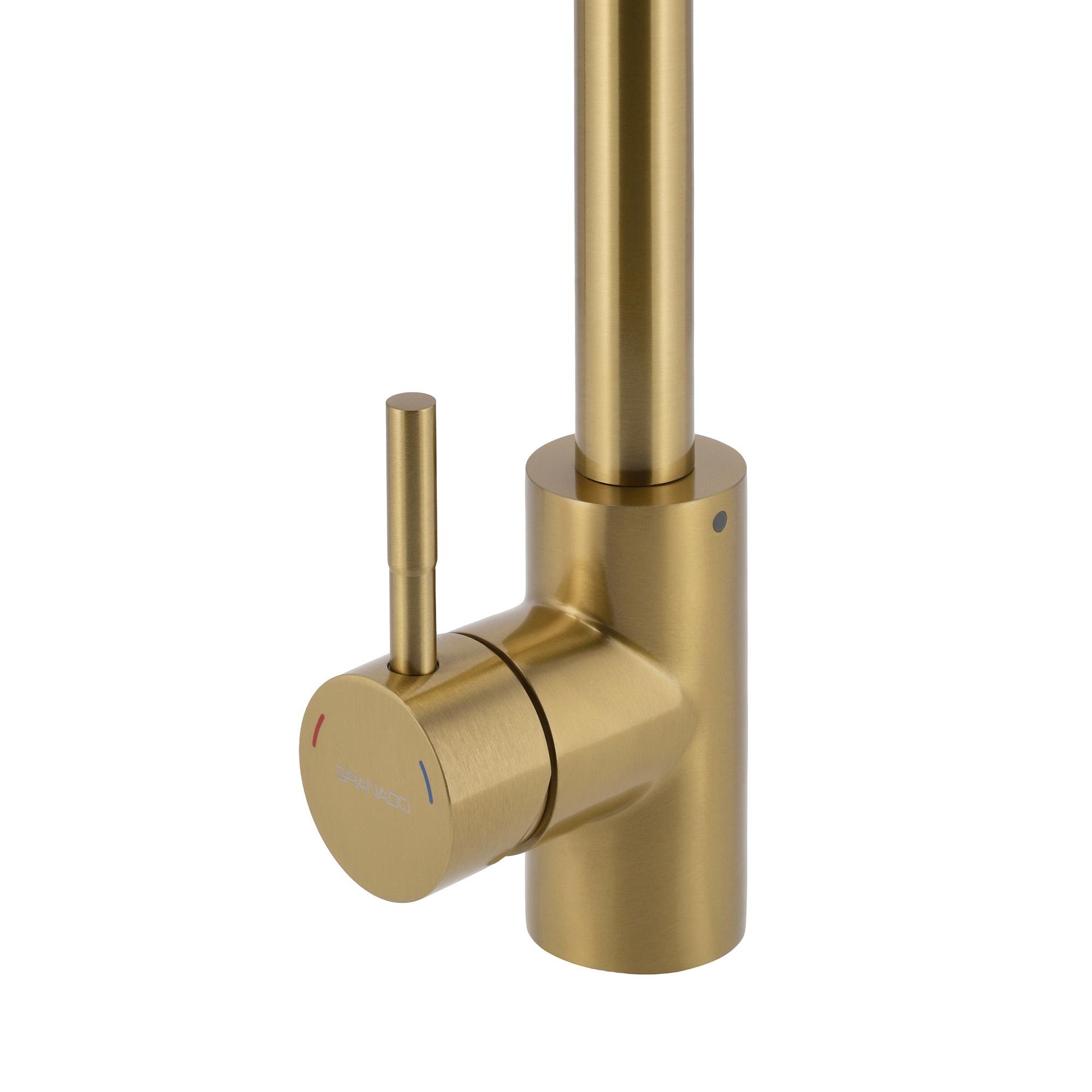 Змішувач на кухню Elche LUX PVD Gold (gz0110LPVD) - фото 3