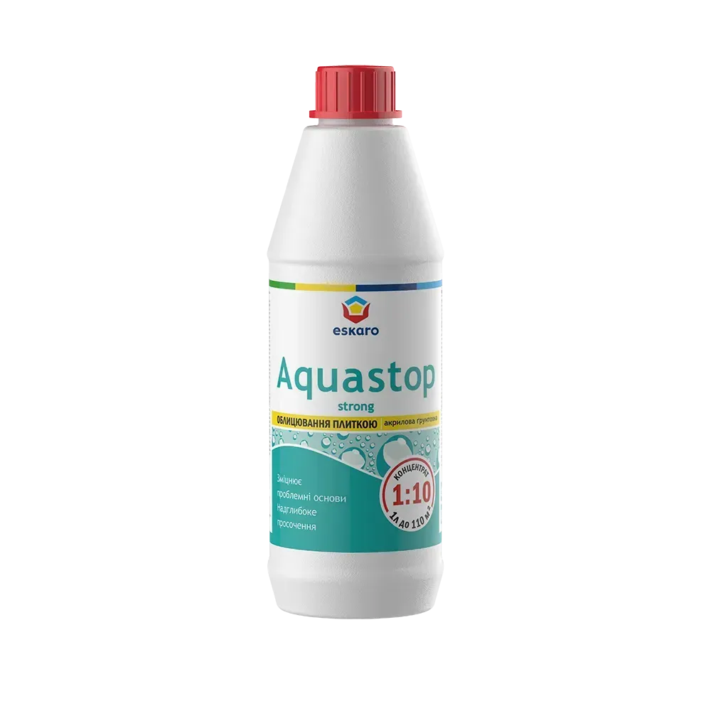 Почва-концентрат укрепляющая 1:10 Eskaro AQUASTOP STRONG 1 л (2028273459) Почва-концентрат укрепляющая 1:10 Eskaro AQUASTOP STRONG 1 л (2028273459)