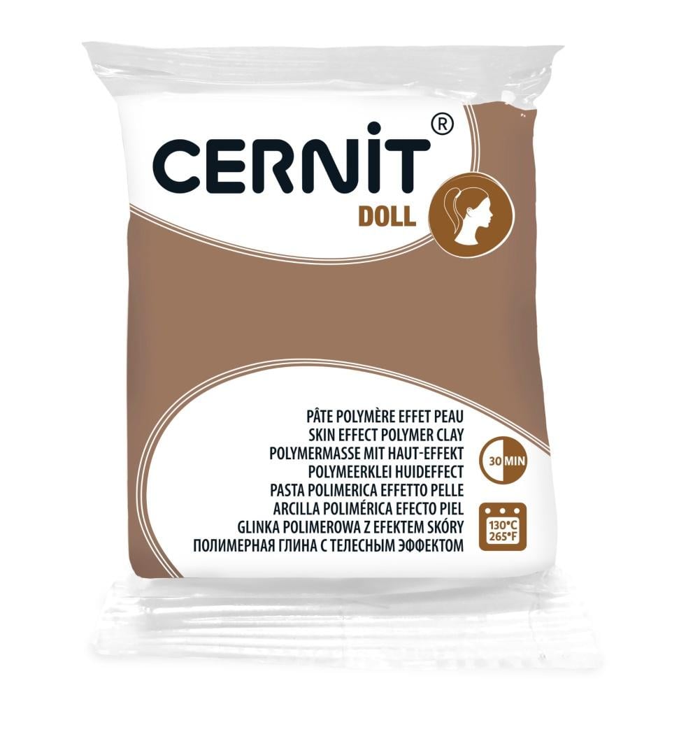 Глина полимерная Cernit Doll Collection 56 г Нуга (CE0950056808C)