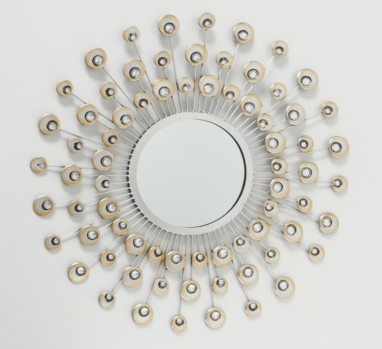 Зеркало металлическое настенное Гранд Презент Расмус (7642200)