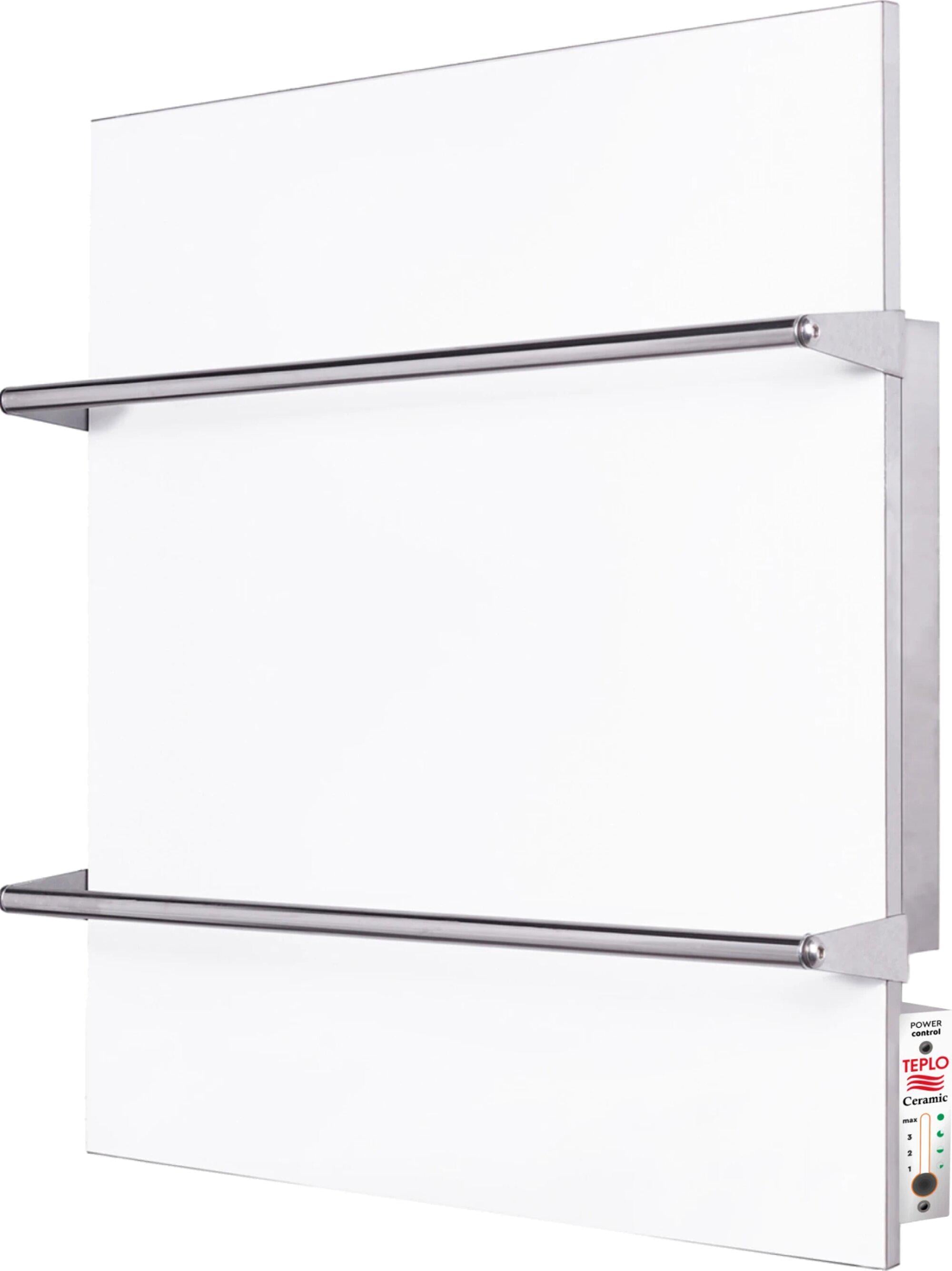 Рушникосушарка електрична керамічна TEPLOCeramic TCMT-T 250 603х603х15 мм Білий (000026765)