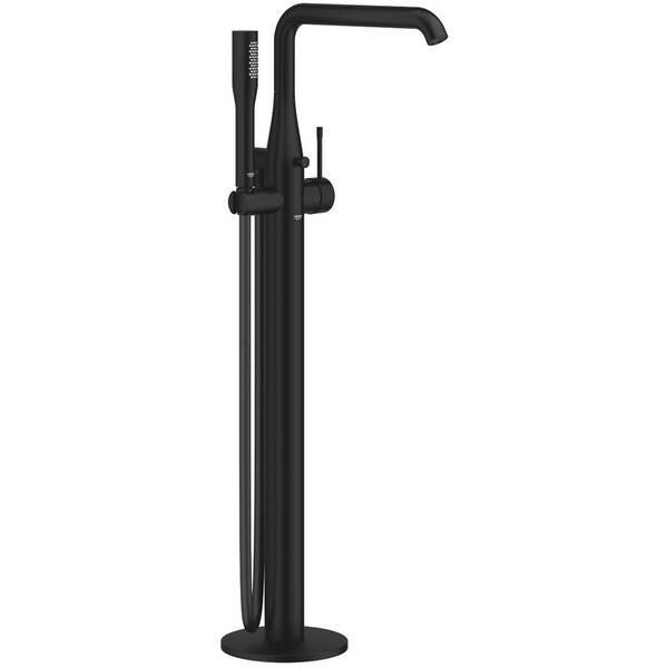 Змішувач для ванни Grohe Essence 25248KF1 підлоговий Чорний матовий