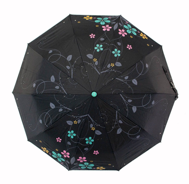 Зонт женский полуавтомат Max Бирюзовый (hub_124-2) - фото 3 Зонт женский полуавтомат Max Бирюзовый (hub_124-2) - фото 3