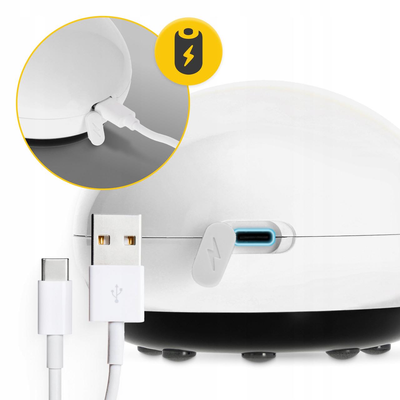 Банка вакуумна масажна 4FIZJO акумуляторна з ІЧ прогрівом White (P-5907739318688) - фото 7 Банка вакуумна масажна 4FIZJO акумуляторна з ІЧ прогрівом White (P-5907739318688) - фото 7