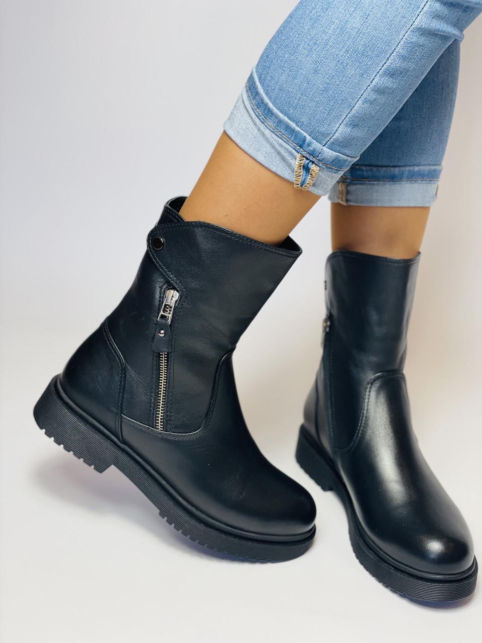 Ботинки женские зимние Alvito р. 39 25,0 см Черный (2702)