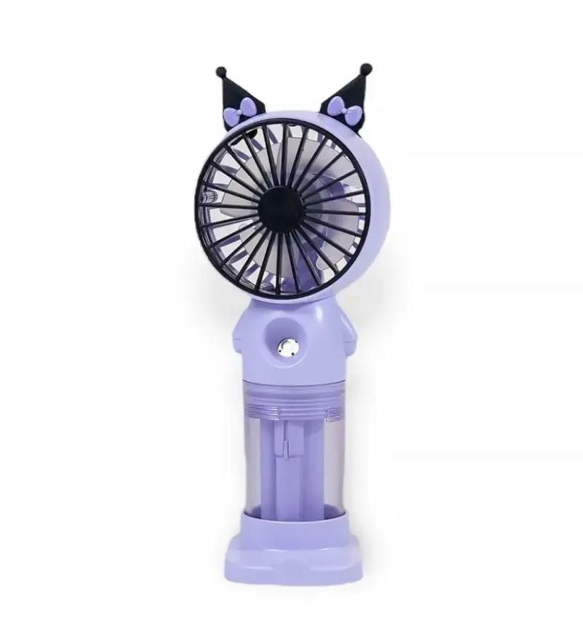 Вентилятор аккумуляторный с увлажнением SM 870 Фиолетовый
