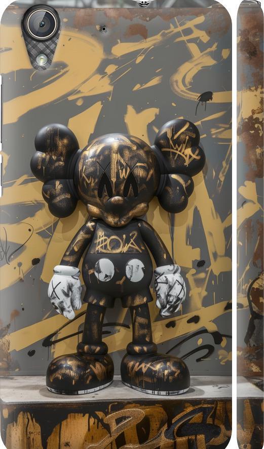 Чехол на Huawei Y6 II Bronze kaws (6097m-338-42517)