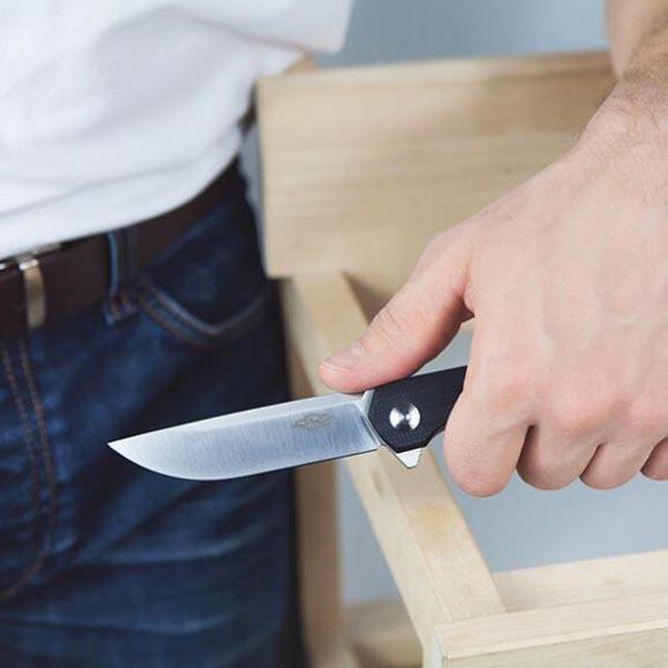 Нож охотничий складной Firebird by Ganzo FH11-BK Черный - фото 10