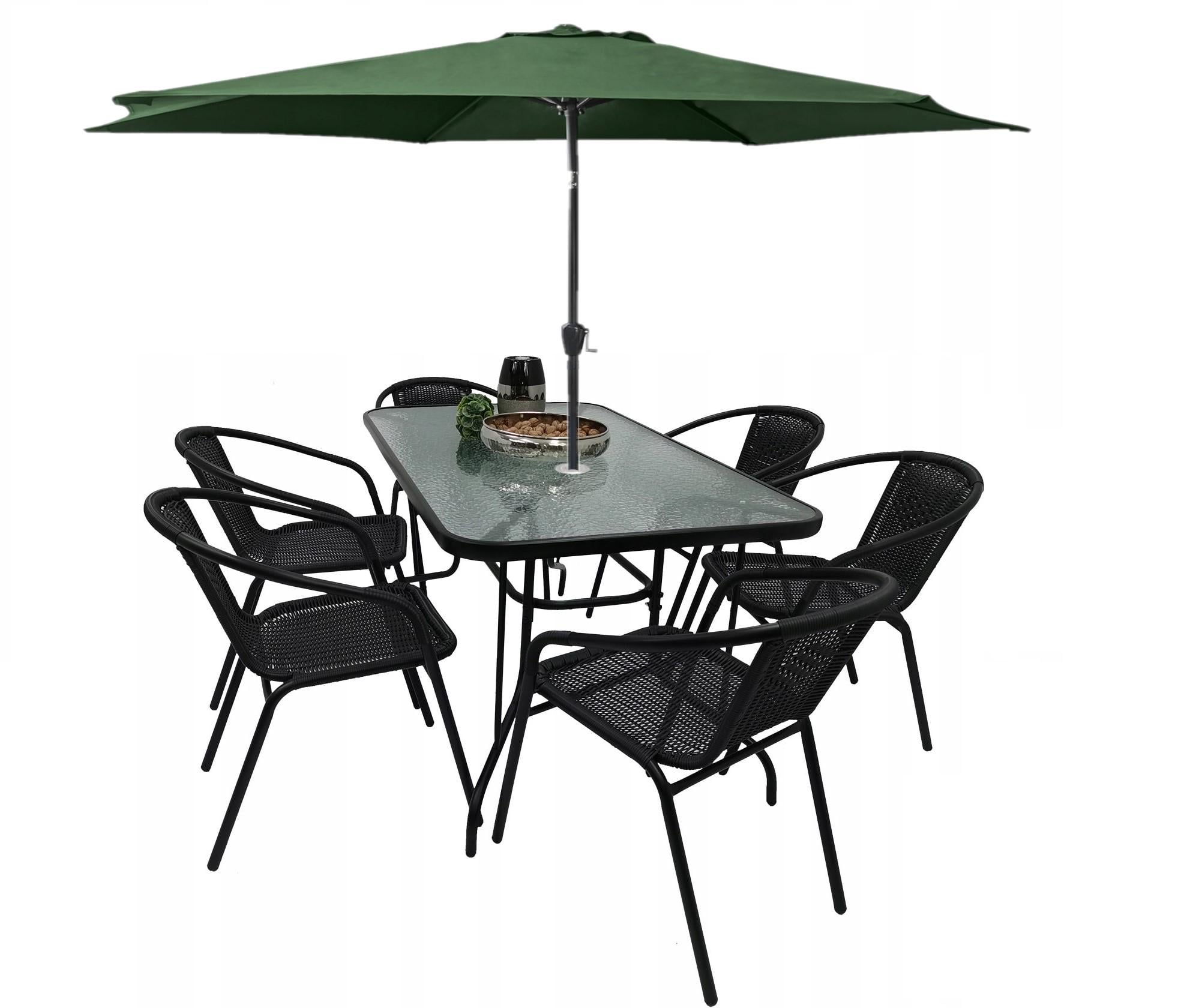Комплект садовой мебели Kontrast Garden Boston Black-6G (2986007)