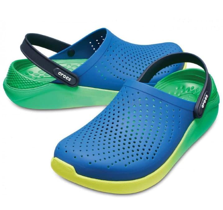 Сабо Crocs LiteRide Clog M10/W12 p. 43 Желтый/Синий