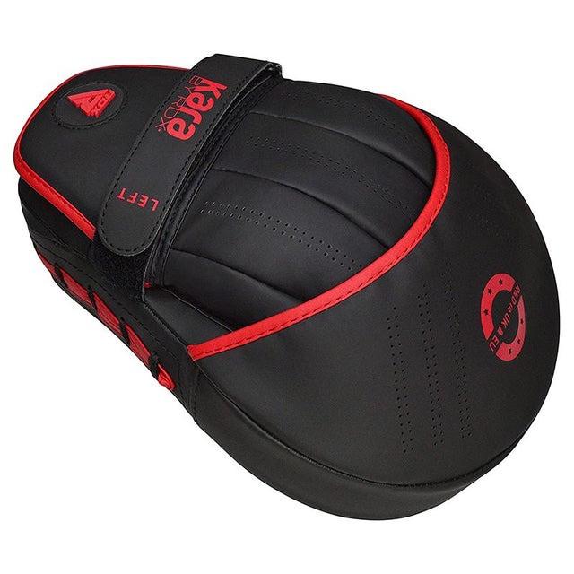 Лапы боксерские RDX F6 KARA Matte Red - фото 2