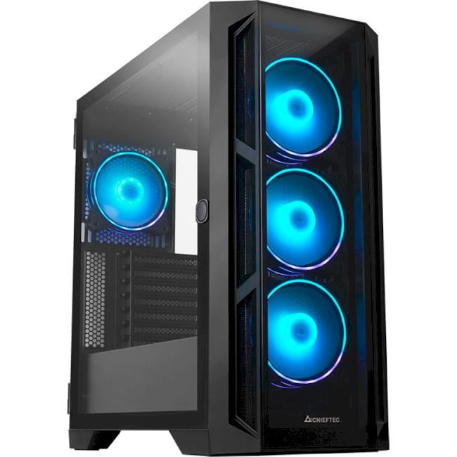 Корпус для ПК Chieftec Apex GA-01B-TG-OP Full Tower Extended ATX no PSU Черный