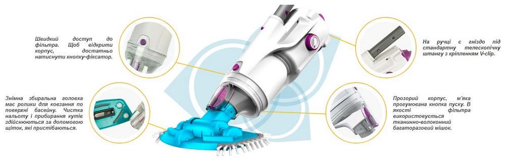 Ручной пылесос Kokido Telsa 30 Li-ion до 25 кв.м. - фото 5 Ручной пылесос Kokido Telsa 30 Li-ion до 25 кв.м. - фото 5