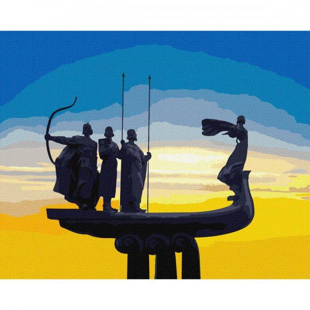 Картина по номерам Идейка Основатели Киева 40х50 см (КНО4863)