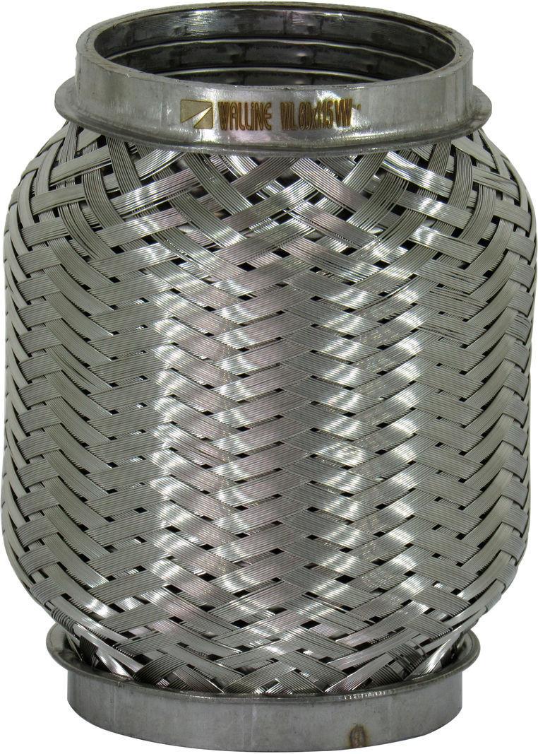 Гофра глушителя Walline Interlock 3-х шаровая короткий фланец 60х115 мм (WL 60х115 VW)